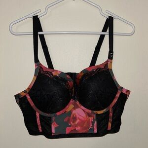 NWT Torrid XO Boost Plunge Longline Bra